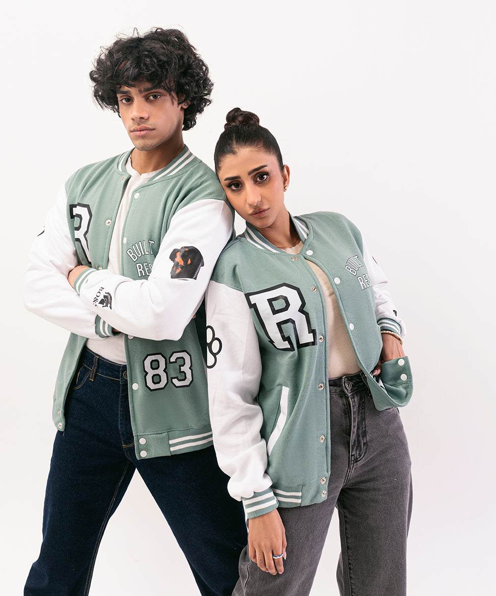 Baseball Inspired Jacket For Men