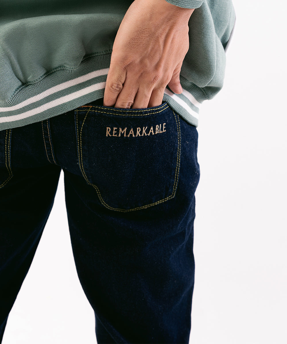 Regular-Fit Denim Jeans For Men