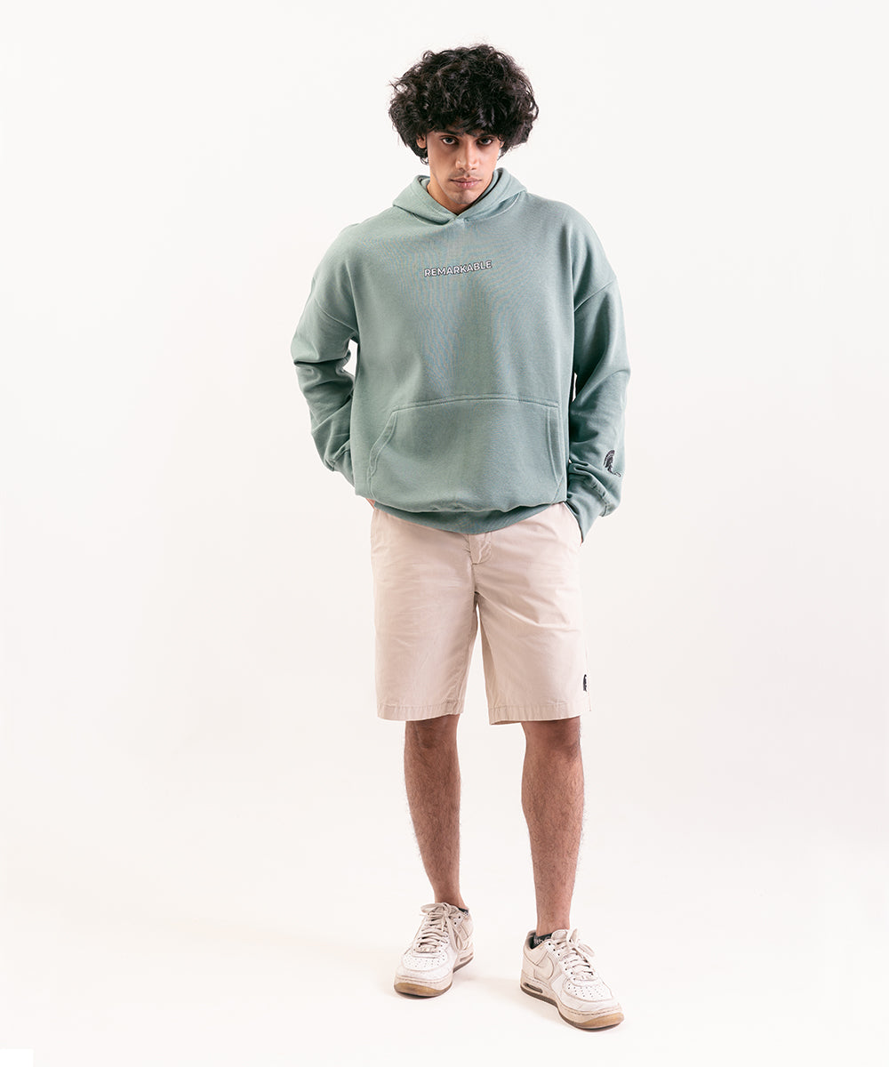 Off-White Cotton Short