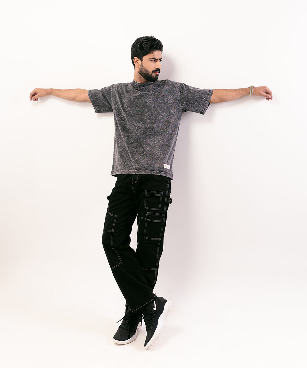 Black Tactical Cargo Pants For Men