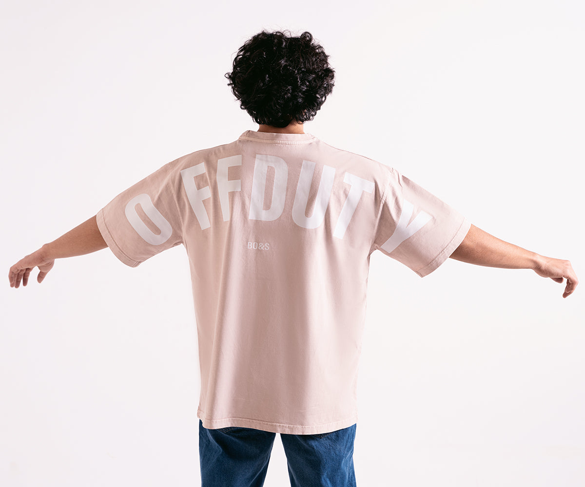 Oversized Off-White T-Shirt For Men