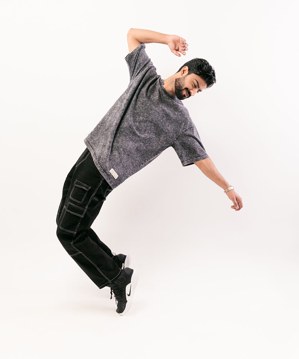 Black Tactical Cargo Pants For Men