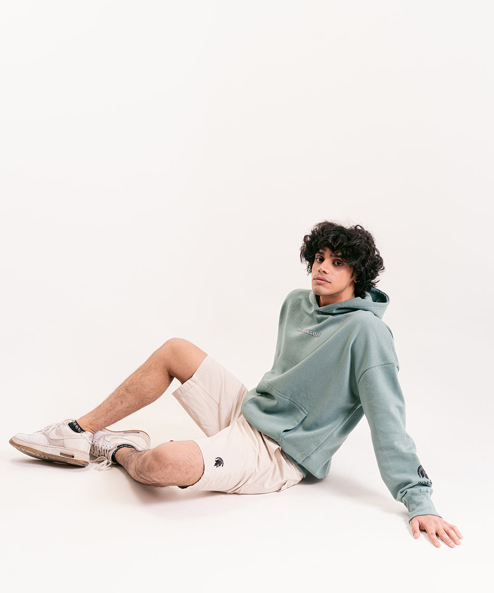 Off-White Cotton Short