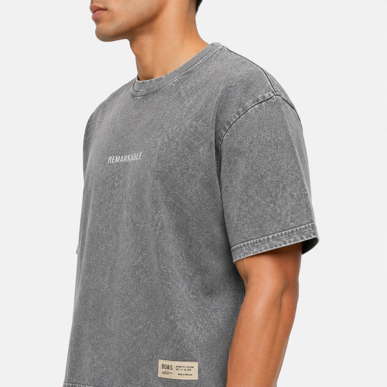 Oversized Ashcore Acid Wash Tee