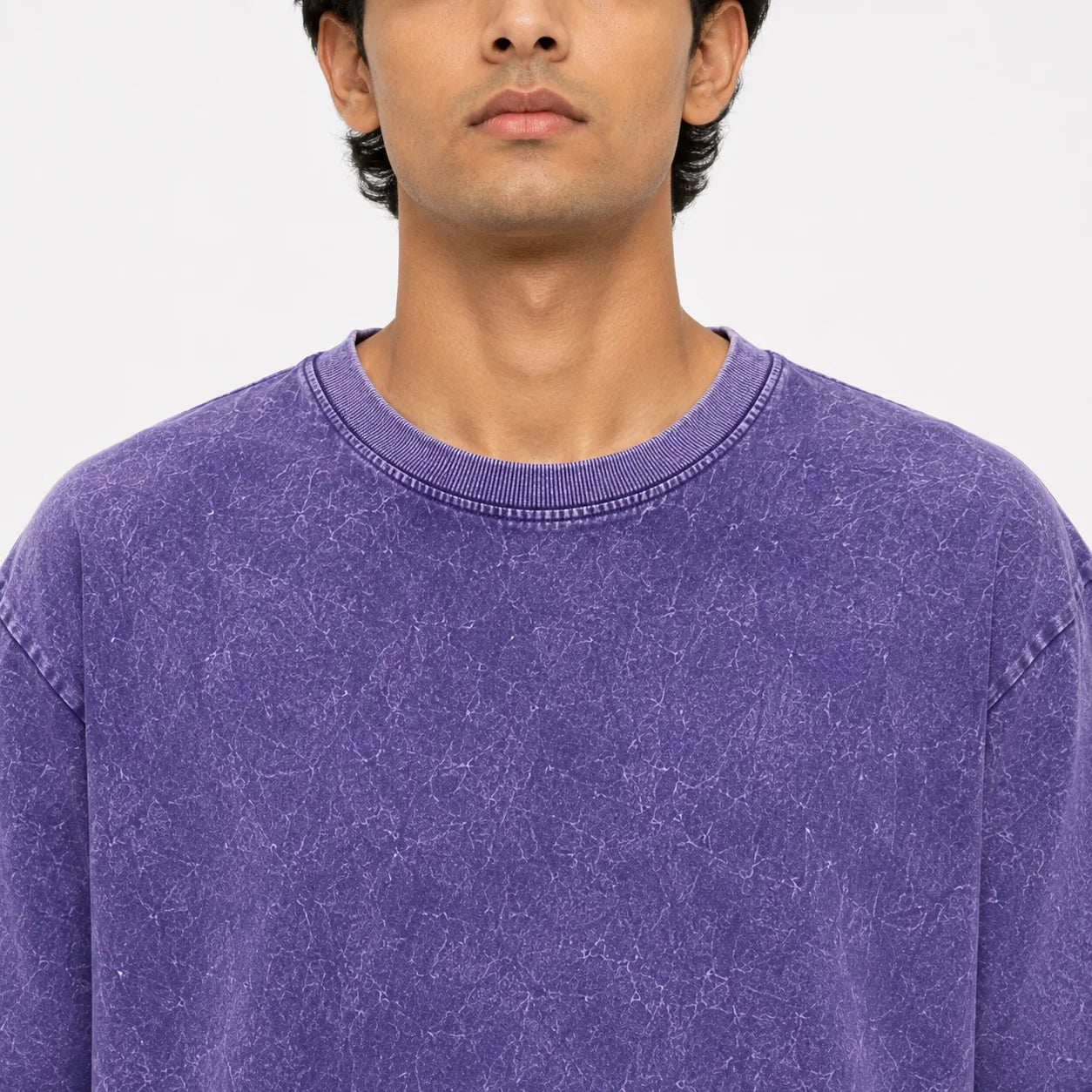 Purple Haze Oversized Acid Wash Tee – BO&S