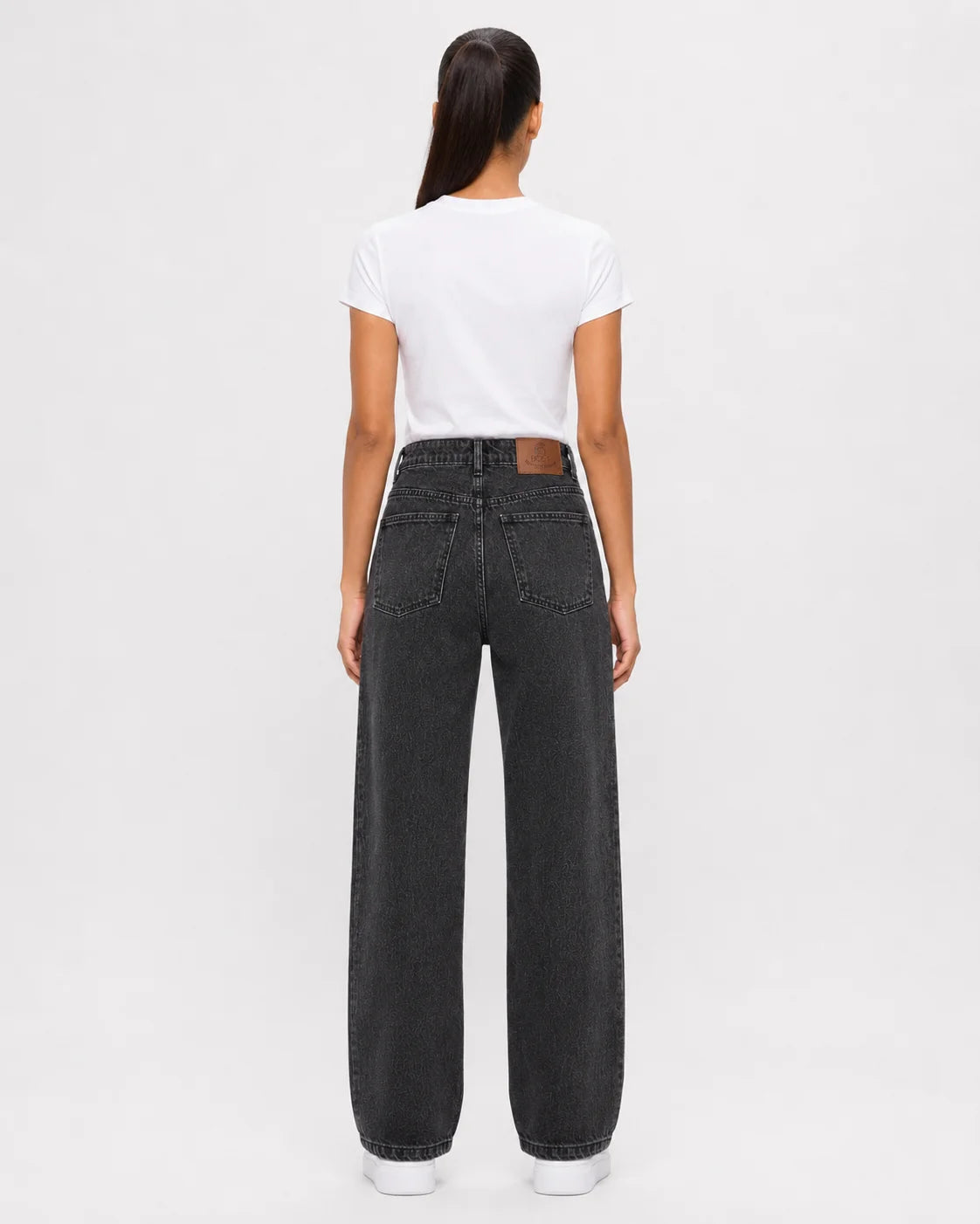 Iron Fade Wide-Leg Unisex Denim