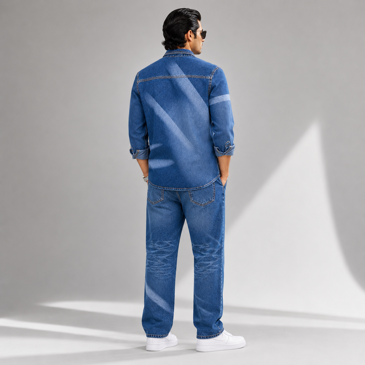 Laser Razor Denim Shirt
