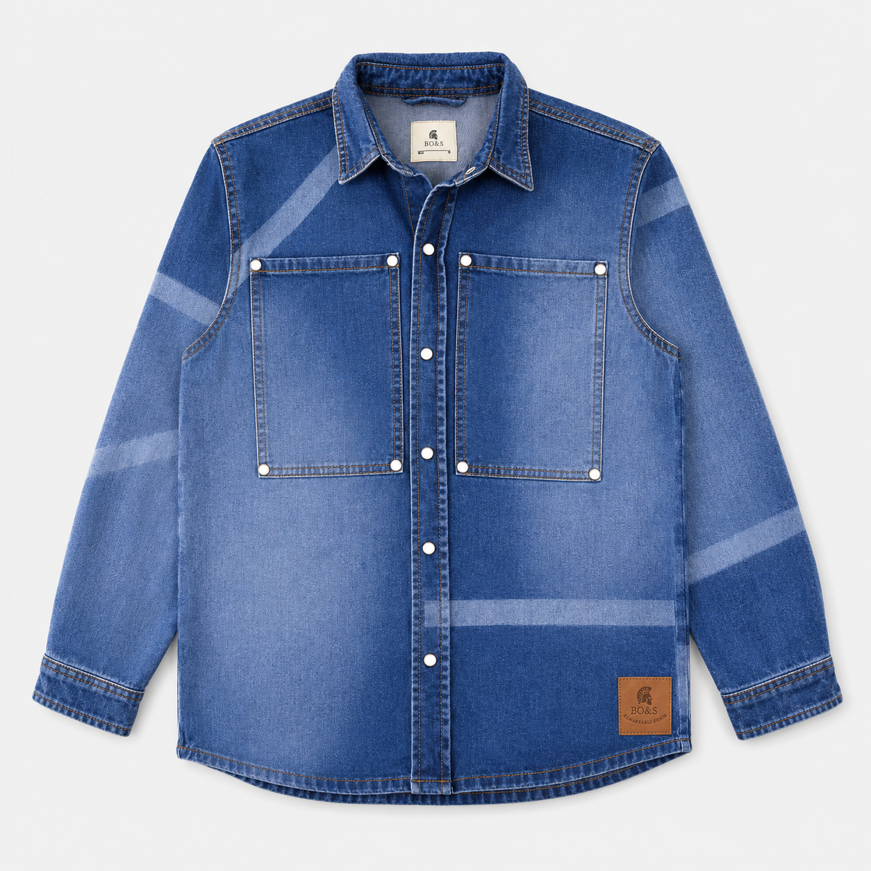 Unisex Denim Coord Set – Matching Shirt & Pant | BO&S