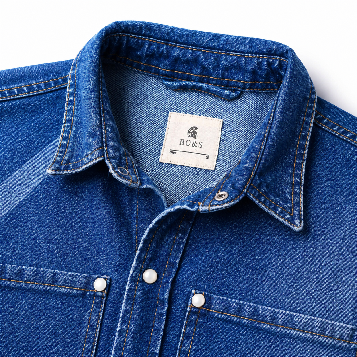 Laser Razor Denim Shirt