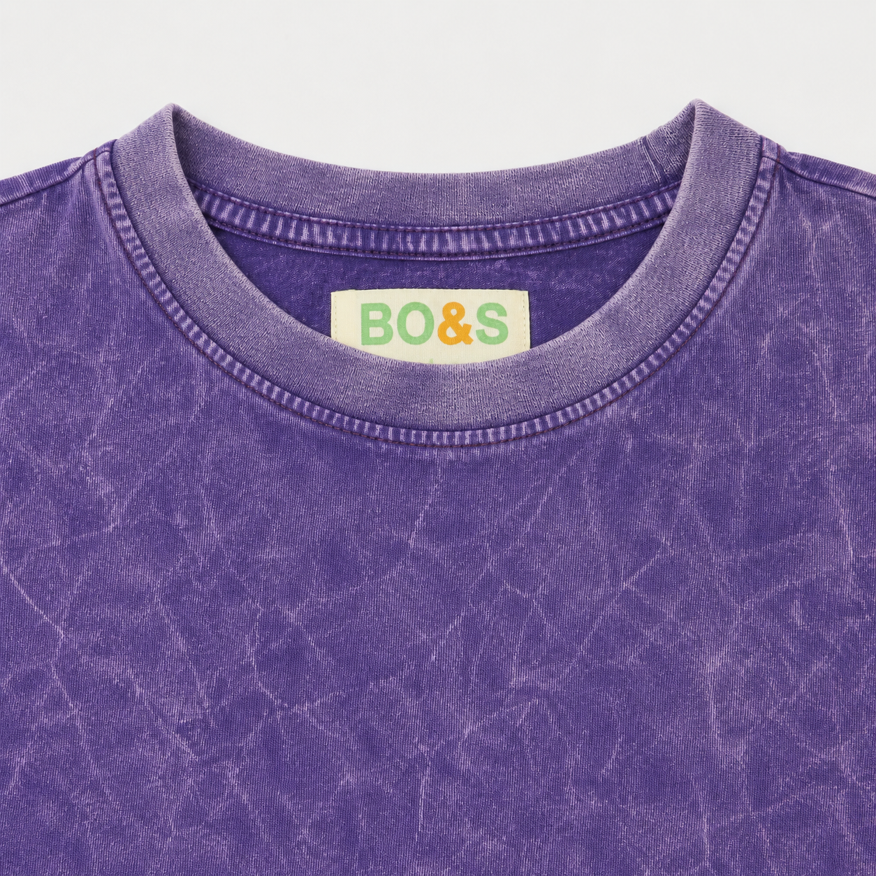Purple Haze Oversized Acid Wash Tee – BO&S