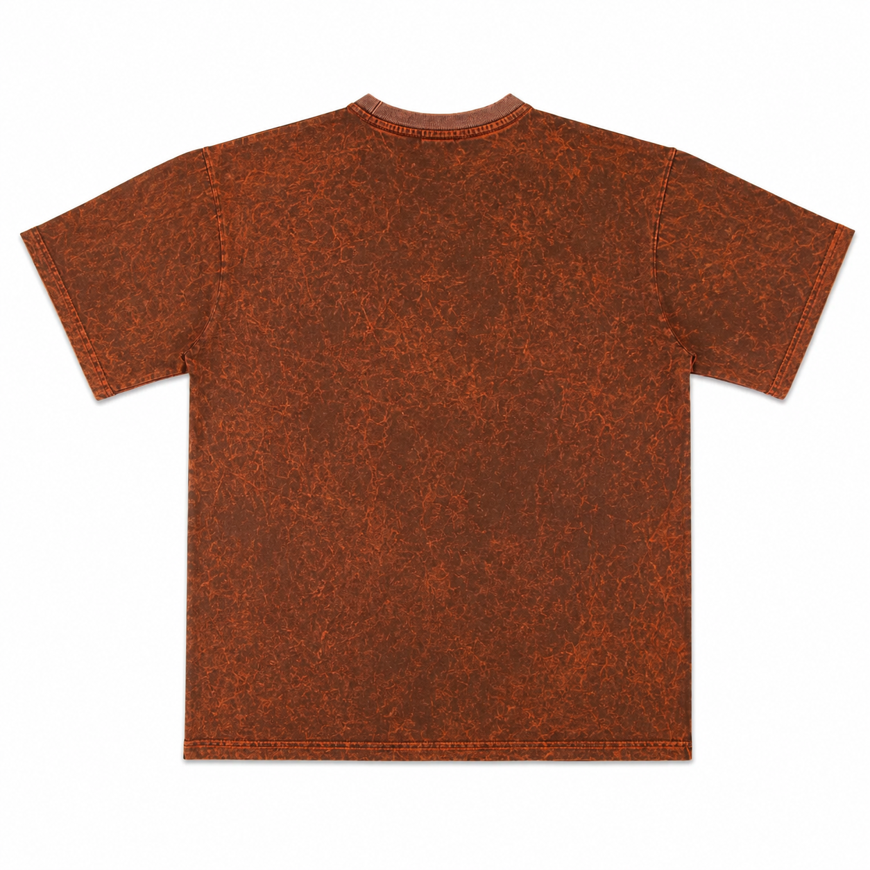 Washed Vintage Rust Oversized Tee – BO&S