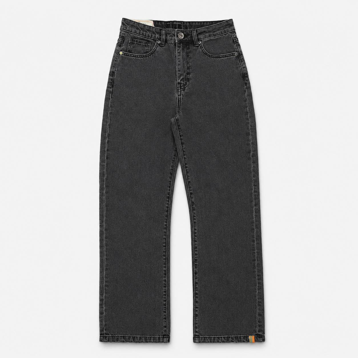 Iron Fade Wide-Leg Unisex Denim