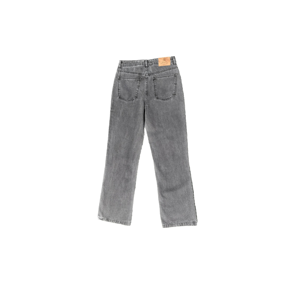 Iron Fade Denim Wide Legged