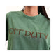 After Hours Oversized Green Acid Wash Tee