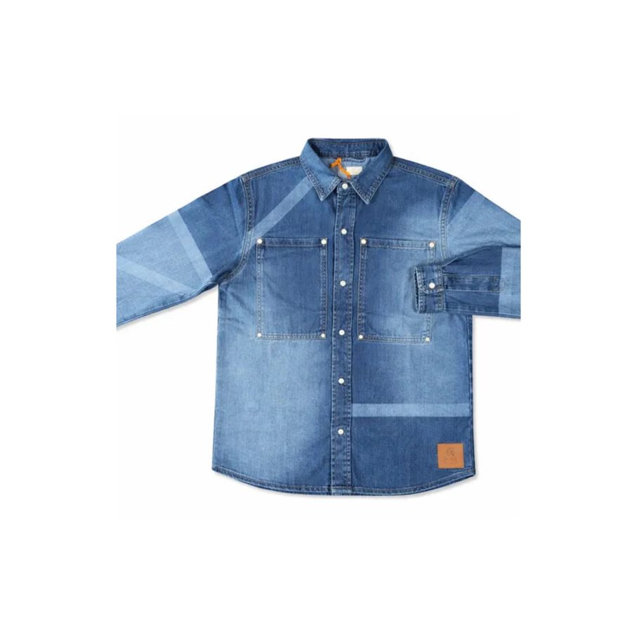 Laser Razor Denim Shirt