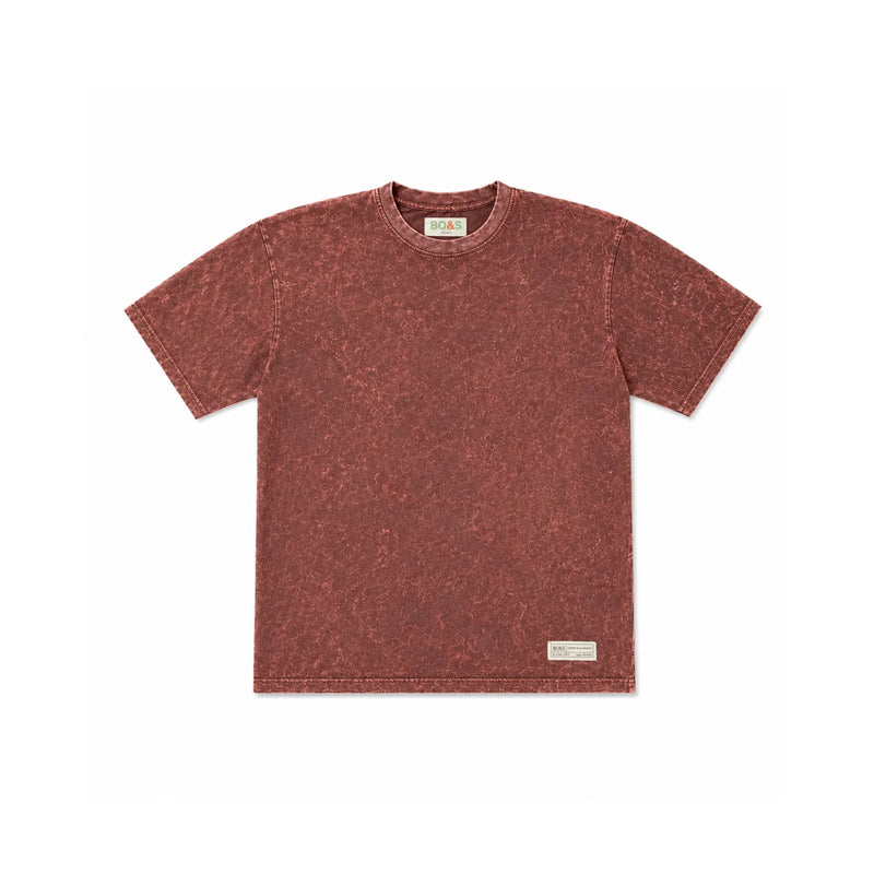 Washed Vintage Rust Oversized Tee