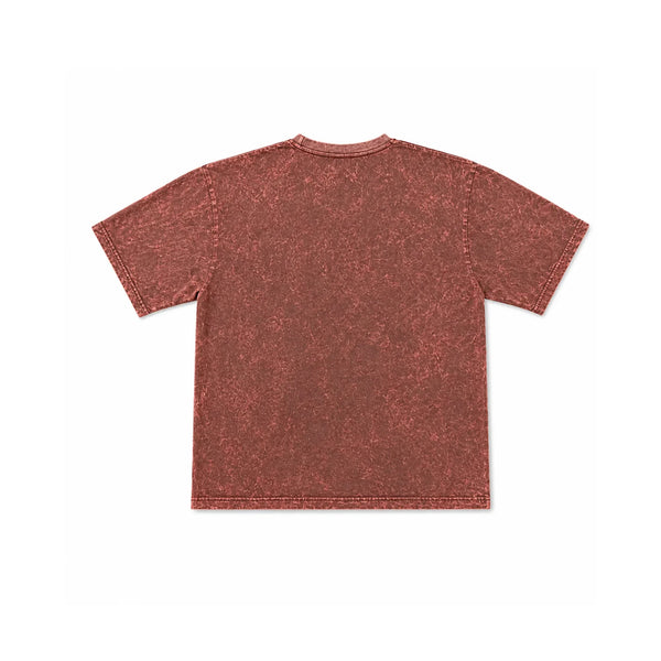 Washed Vintage Rust Oversized Tee